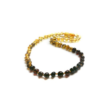 Collar Unisex ámbar báltico Tranquilidad y Esperanza