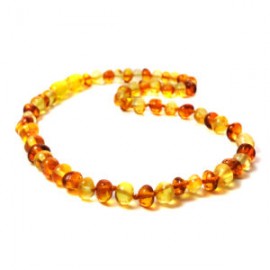 Collar Unisex ámbar báltico Mediterraneo